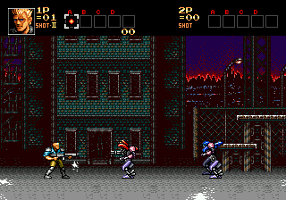 Screenshot Contra   Hard Corps