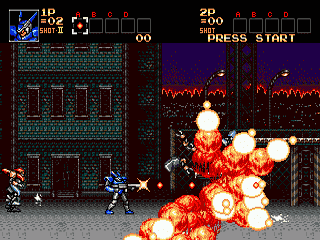 Screenshot Contra   Hard Corps