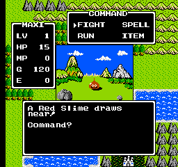 Screenshot Dragon Warrior