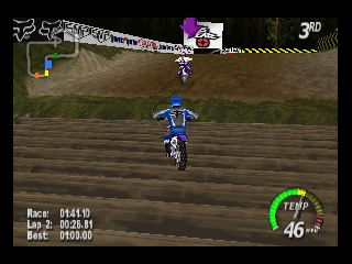Screenshot Excitebike 64