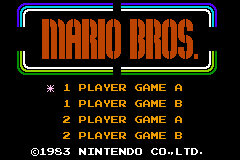 Famicom Mini 11   Mario Bros preview