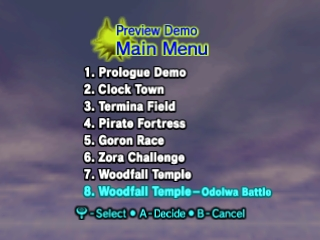 Screenshot Legend Of Zelda, The Majora's Mask