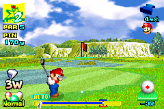 Screenshot Mario Golf   Advance Tour