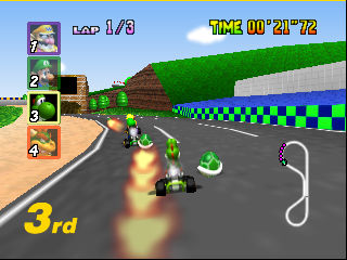 Screenshot Mario Kart 64
