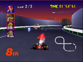 Screenshot Mario Kart 64