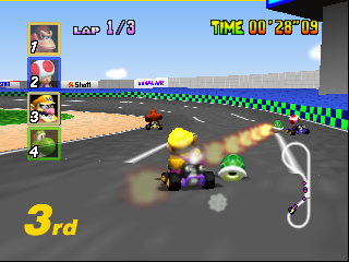 Screenshot Mario Kart 64