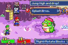 Screenshot Mario   Luigi   Superstar Saga