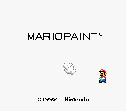 Mario Paint preview