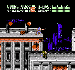 Screenshot Ninja Gaiden Ii   The Dark Sword Of Chaos