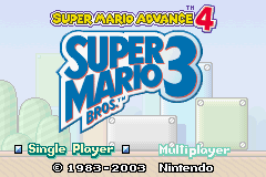 Super Mario Advance 4   Super Mario Bros  3 preview