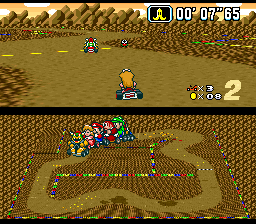 Screenshot Super Mario Kart
