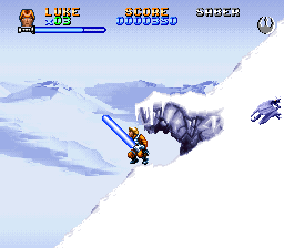 Screenshot Super Star Wars The Empire Strikes Back