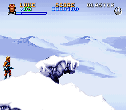 Screenshot Super Star Wars The Empire Strikes Back
