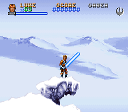 Screenshot Super Star Wars The Empire Strikes Back