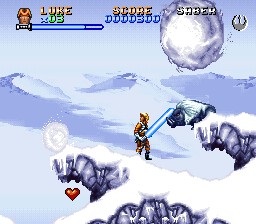 Screenshot Super Star Wars The Empire Strikes Back
