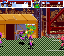 Screenshot Teenage Mutant Ninja Turtles Iv   Turtles In Time