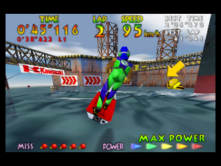 Screenshot Wave Race 64   Kawasaki Jet Ski